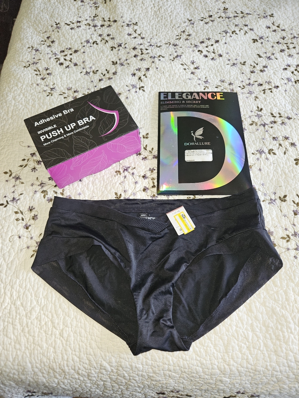 Womems Black Classic Briefs by (Unknown Brand) Push Up Bra And Shaperwear